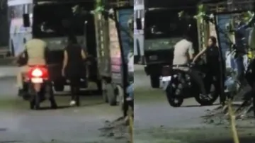 Policeman molests woman standing alone at night, viral video shocks internet