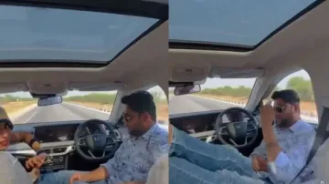 Couple Misusing ADAS In An XUV700