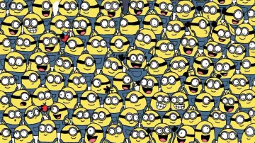 Can you spot the 3 hidden bananas among the Minions 