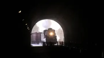 rain went 'missing' in tunnel with 104 passengers!