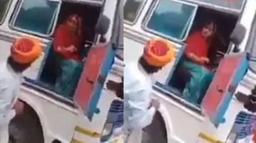 Woman captures driver’s seat failing to find seat in bus, watch hilarious banter between the duo