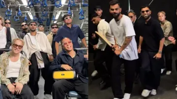 The Quick Style impresses with its sizzling moves in Mumbai local train, shakes a leg with Virat