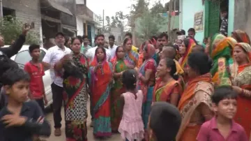 Women Protesting Liquor Sells