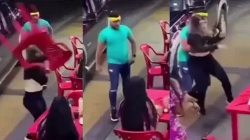 Woman catches boyfriend during dinner date with another girl; high voltage drama unfolds on streets