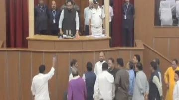 Opposition ruckus over ‘officer raj’ stalls Odisha Assembly, House adjourned till 4 pm