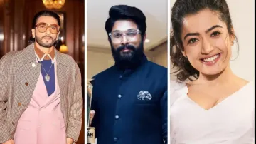 Ranveer Singh, Allu Arjun, Rashmika Mandanna