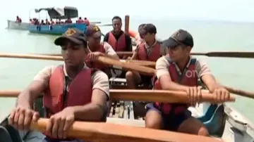 Indian Navy’s first batch of Agniveers undergoing training at INS Chilika