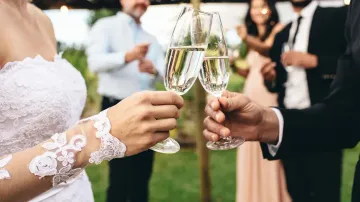 Bride and groom take bizarre 'alcohol' decision for wedding