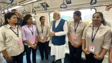 PM Modi inaugurates Whitefield Metro