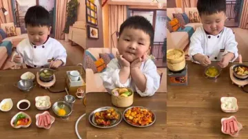 This kid chef will give older cooks a run for their money, watch