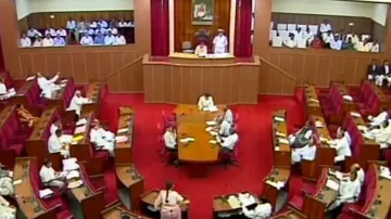Urban Development Minister Usha Devi tables Odisha Apartment Bill in Assembly