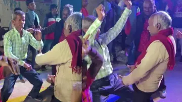 Elderly men’s energetic 'baraati' dance is new craze on internet, watch