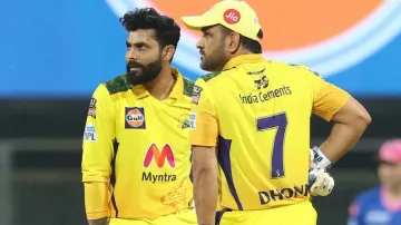 Ravindra Jadeja and MS Dhoni