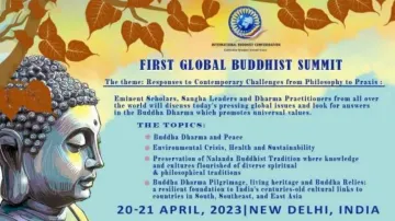 India to organise first-ever Global Buddhist Summit on April 20-21