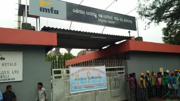 Protests erupt again at IMFA plant in Rayagada