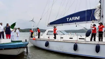 All-women crew INSV Tarini named after Odisha temple enters Fremantle port