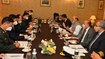 Rajnath Singh, China's Defence Minister Agree To Resolve Border Tensions Through Talks