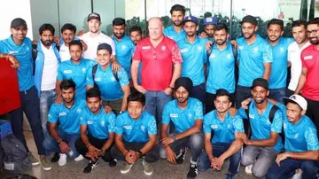 FIH Men’s Series Final: Indian hockey team arrives to a rousing reception in Bhubaneswar