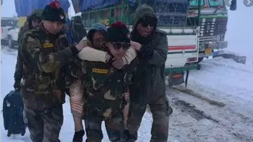 Army Rescues 1,500 Tourists Stranded In Sikkim