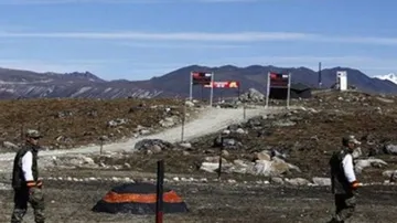 Indian soldiers confront Chinese troops in north Sikkim