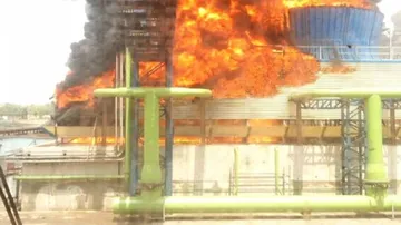 Fire breaks out at Angul JSPL