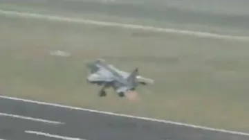 Quick thinking of bird-hit IAF Jet's pilot saves lives