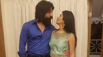 KGF Chapter 2's Yash and Wife Radhika Pandit Exude Romantic Vibes in Latest Click