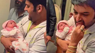 Kapil Sharma's First Pics With Daughter Anayra Go Viral On Internet