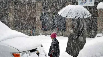 Temperature drops to minus 9 degrees in Kargil, coldest in Kashmir