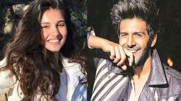 Kartik Aaryan & Tara Sutaria Flash 'Engaged' Sign Post Recent Meeting