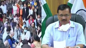 High Drama Near Arvind Kejriwal's Residence After Sisodia's 'CM In House Arrest' Allegation