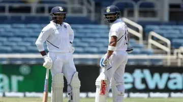 Kohli And Agarwal Half Centuries Help India Take Slight Edge Over West Indies In Day 1