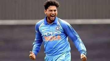 Kuldeep Yadav Becomes Fastest Indian Spinner To Get To 100 ODI Wickets