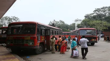 MSRTC bus operations resume as staff call off stir