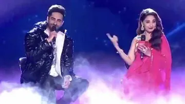 ‘Dream Girl’ Star Ayushmann Khurrana Stunned; Watch Madhuri Dixit’s Epic Reply