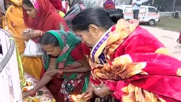 Religious dips, special prayers mark 'Makar Sankranti' in Odisha