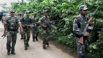 Three naxals gunned down by security forces in Chhattisgarh