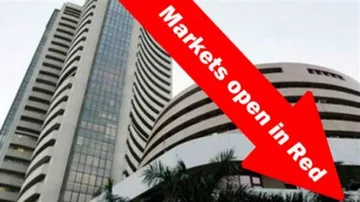 Markets open in the red on Wednesday