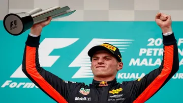 Max Verstappen wins Malaysian Grand Prix
