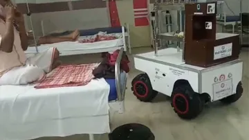 Covid Battle: ECoR Engages MeD Robo In Bhubaneswar Hospital To Assist Medical Staff