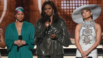 Michelle Obama wins a Grammy