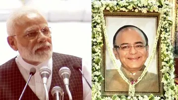 Jaitley's life inspires us to work harder for nation: Modi