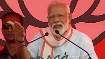 Modi questions BSP's support to Congress in Rajasthan