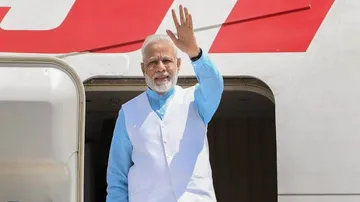 PM Modi meets Crown Prince of Saudi Arabia