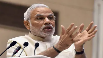 Modi targets Congress over its development record