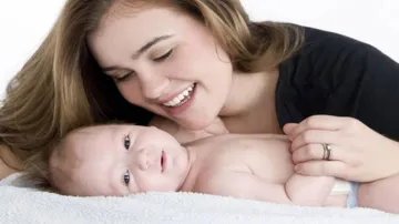 Mothers change voice quality when talking to babies