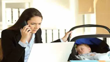 Mother's tight work schedule may affect child's sleep