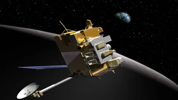 NASA's lunar orbiter camera survives meteoroid hit