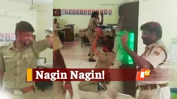 #ViralVideo: Cops Dance To ‘Nagin’ Song Inside Police Station In Odisha