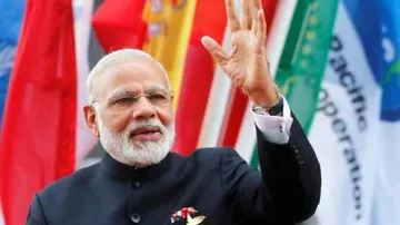Modi adds 'Jai Anusandhan' to Shastri's slogan